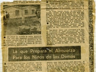 El trabajo de un comedor infantil El trabajo de un comedor infantil