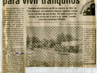 La vida en Villa Nonguén La vida en Villa Nonguén
