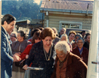 Inauguración de un club de ancianos