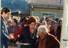 Inauguración de un club de ancianos