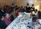 Inauguración de un club de ancianos