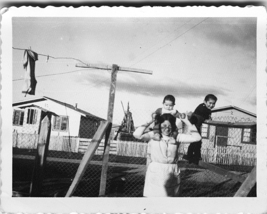 Clara Macdowell y sus sobrinos Clara Macdowell y sus sobrinos