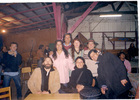 Integrantes del SICUCH en una peña Integrantes del SICUCH en una peña