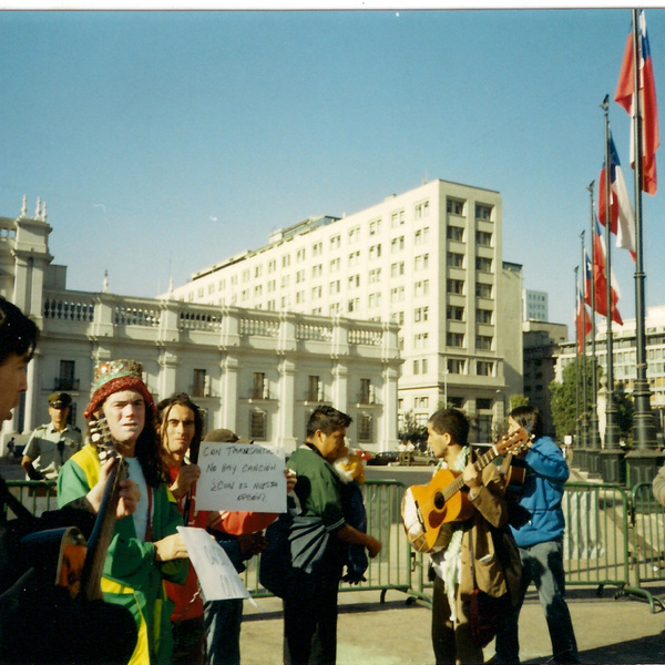 Manifestación de cantores urbanos