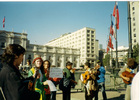 Manifestación de cantores urbanos