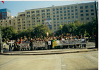 Manifestación de cantores urbanos