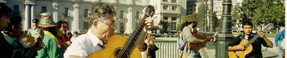 Manifestación de cantores urbanos