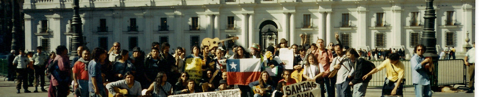 Manifestación de cantores urbanos