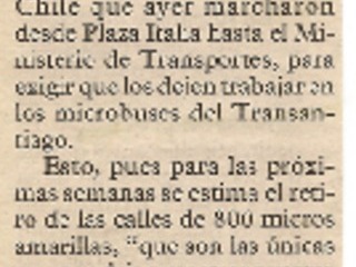 Solo quiero cantar libremente arriba de las micros Solo quiero cantar libremente arriba de las micros