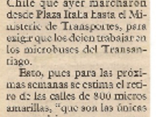 Solo quiero cantar libremente arriba de las micros