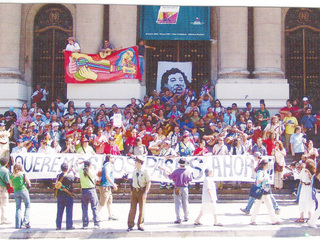 Protesta de cantores urbanos