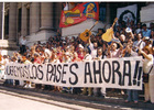 Protesta de cantores urbanos Protesta de cantores urbanos
