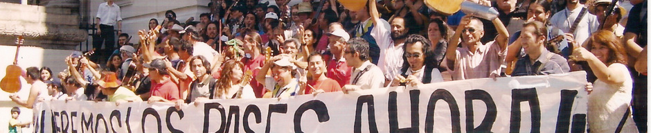 Protesta de cantores urbanos