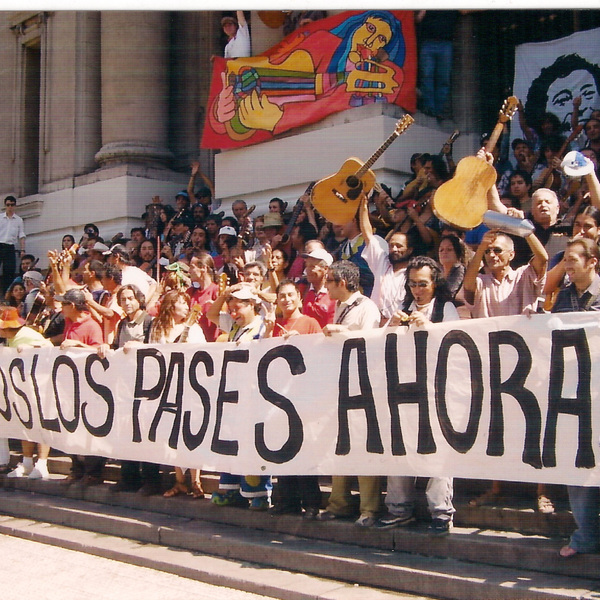 Protesta de cantores urbanos Protesta de cantores urbanos