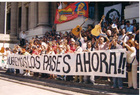 Protesta de cantores urbanos