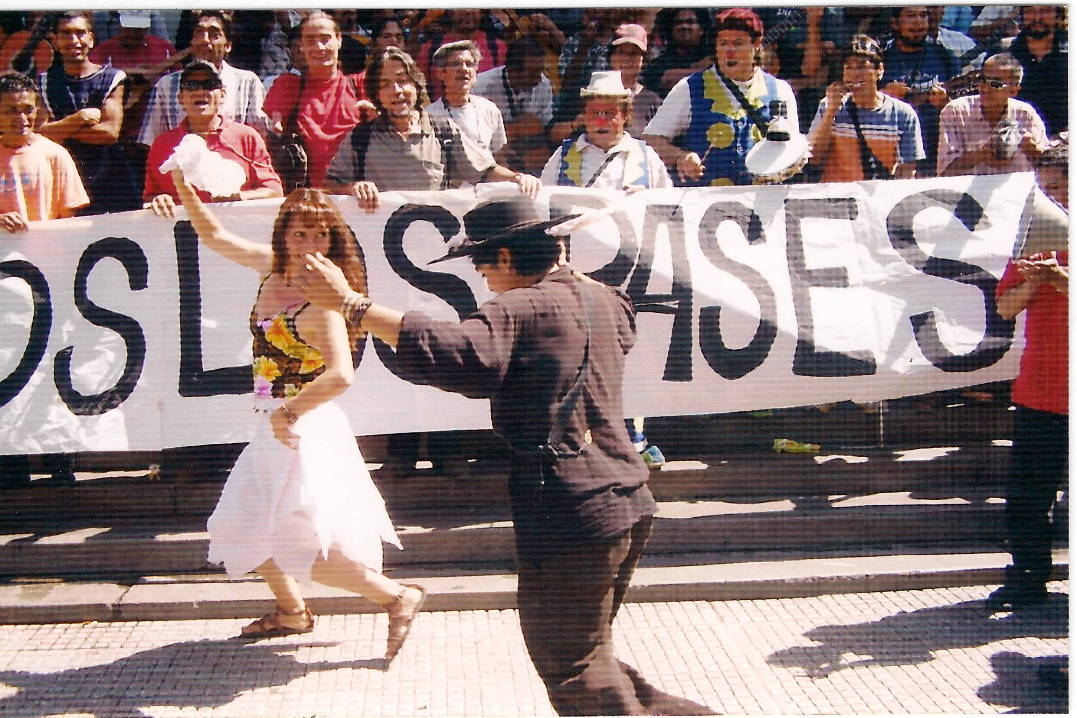 Protesta de cantores urbanos Protesta de cantores urbanos