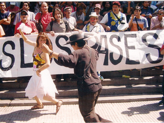 Protesta de cantores urbanos