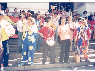 Protesta de cantores urbanos