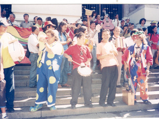 Protesta de cantores urbanos