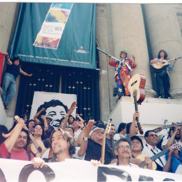 Protesta de cantores urbanos