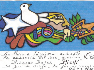 Tarjeta de condolencia Tarjeta de condolencia