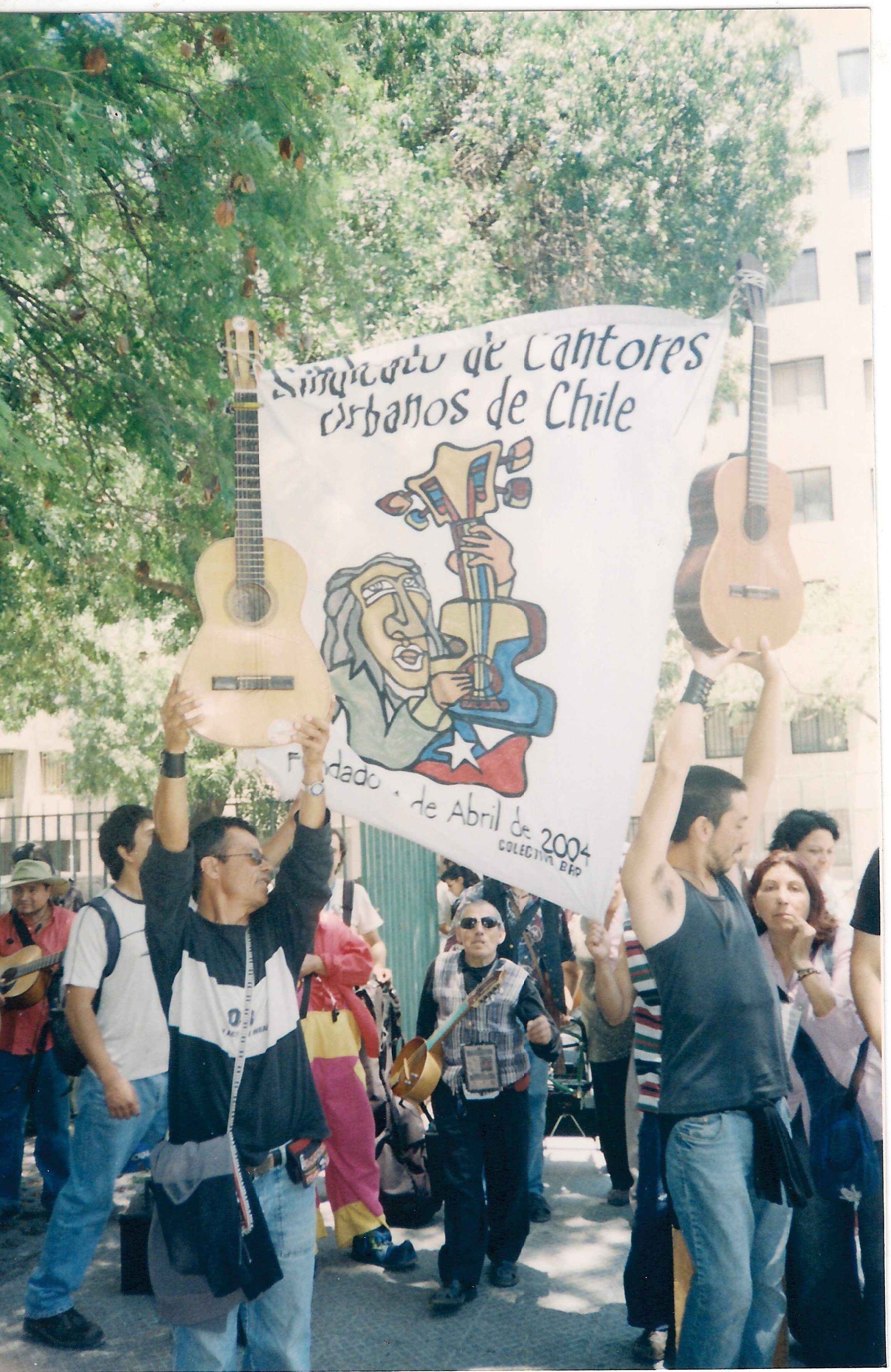 Protesta de cantores urbanos Protesta de cantores urbanos