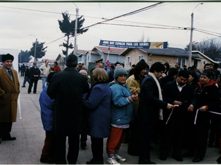 Inauguración de programa de pavimentación