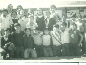 Alumnos de la Escuela Wenceslao Vargas