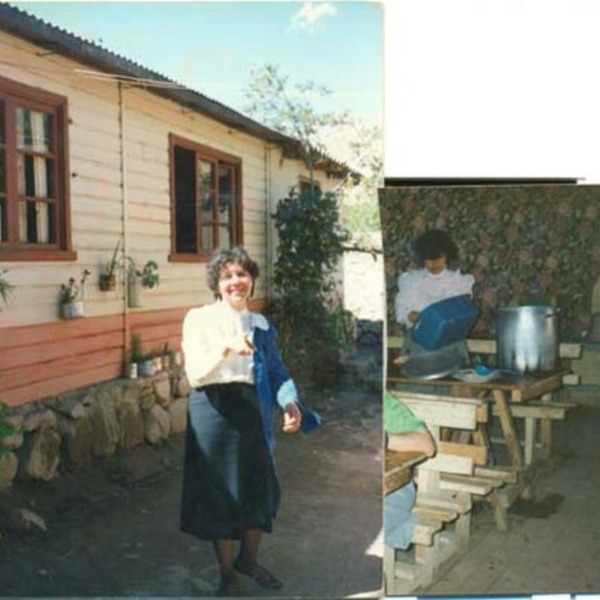 Comedor de la escuela de Rapel