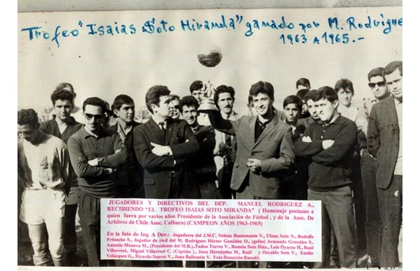 Trofeo "Elías Soto Miranda Trofeo "Elías Soto Miranda