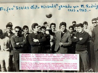 Trofeo "Elías Soto Miranda Trofeo "Elías Soto Miranda