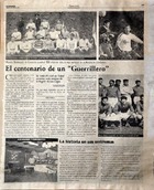 El centenario de un Guerrillero El centenario de un Guerrillero