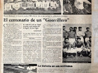 El centenario de un Guerrillero El centenario de un Guerrillero