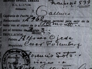 Autorización de salida a alta mar Autorización de salida a alta mar
