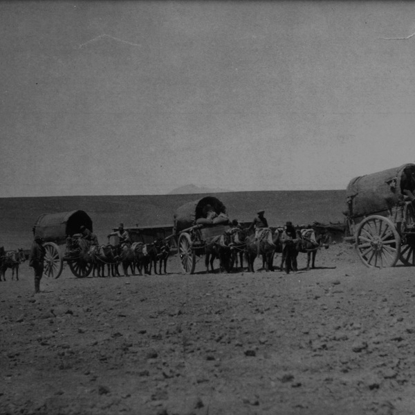 Caravana por el desierto