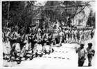 Desfile de reservistas militares en Pica