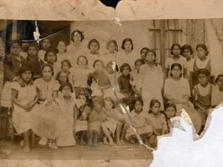 Alumnas de la Escuela Femenina de Pica.