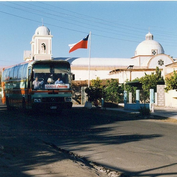 Calle de entrada a Pica