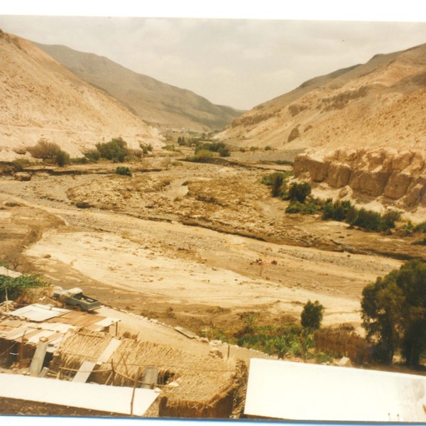 Crecimiento del río Camiña