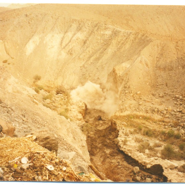 Crecimiento del río Camiña