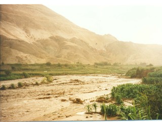 Crecimiento del río Camiña