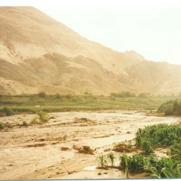 Crecimiento del río Camiña