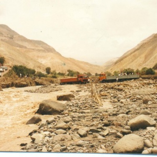 Crecimiento del río Camiña