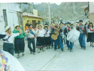 Carnaval camiñano en Putre