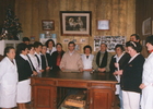 Voluntarios de la Cruz Roja de Río Bueno