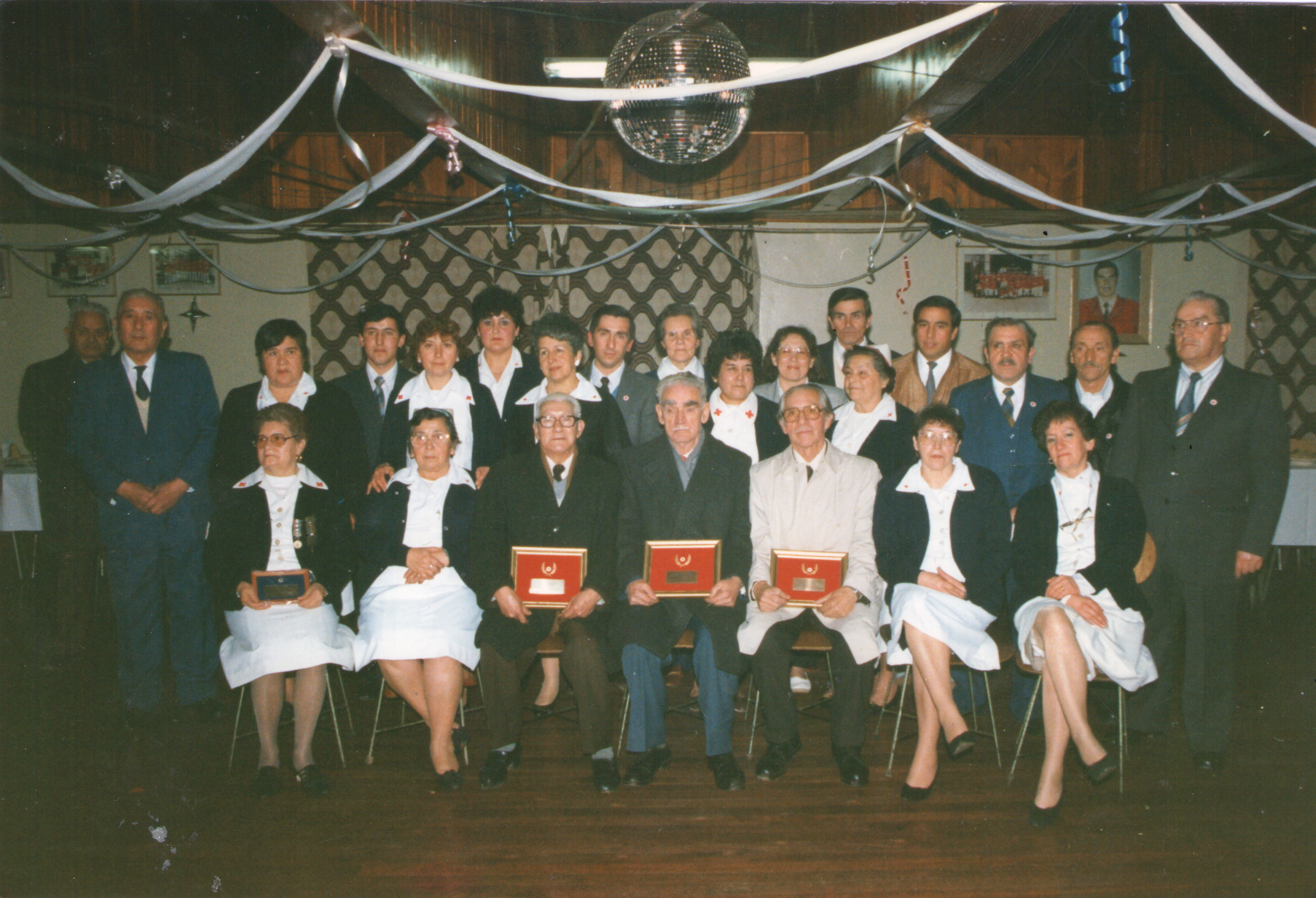 Distinción a voluntarios de la Cruz Roja