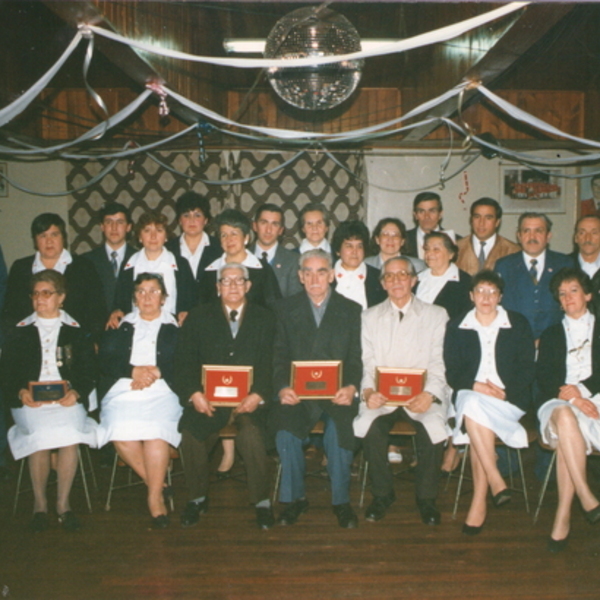 Distinción a voluntarios de la Cruz Roja