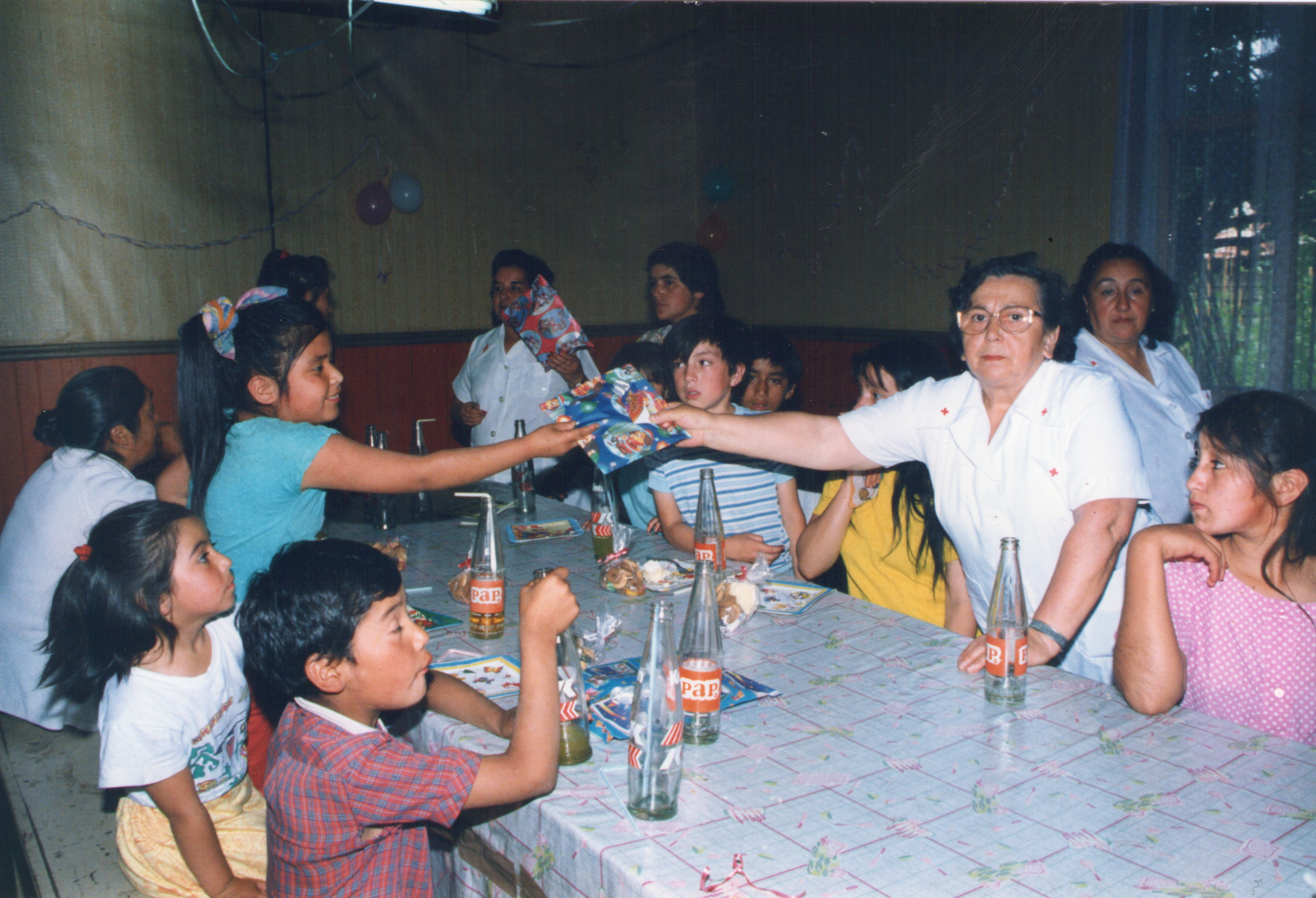 Voluntarios de la Cruz Roja