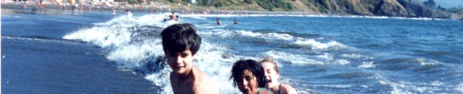 Primos en la playa Primos en la playa