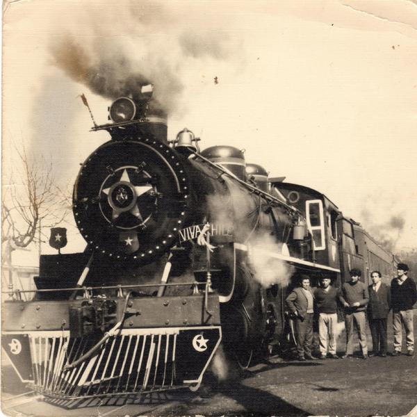 Locomotora en construcción